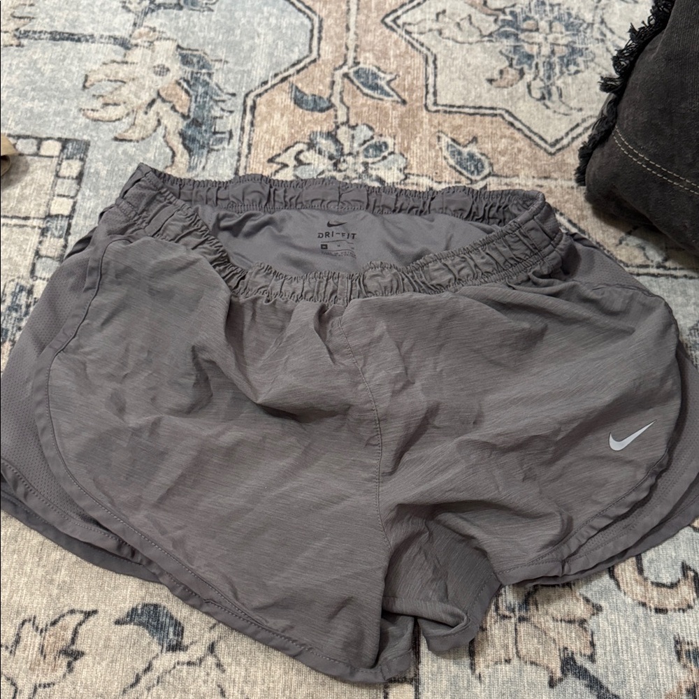 Nike Charcoal Dri-FIT Athletic Shorts